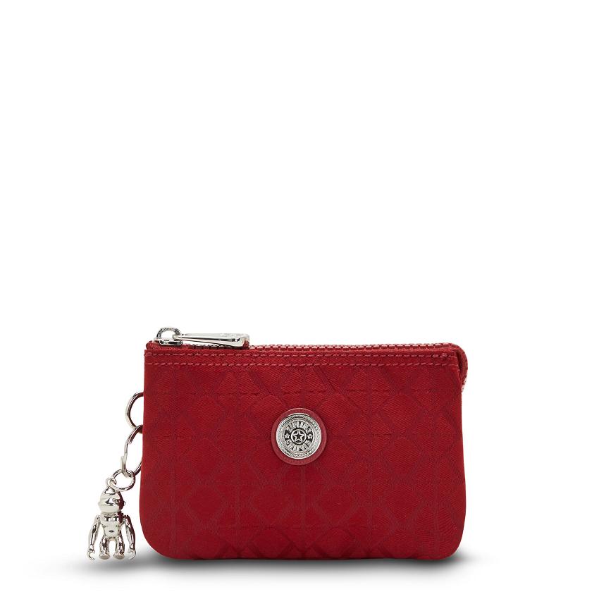 Kipling Creativity Small Wallets Red | UKKi1154Q
