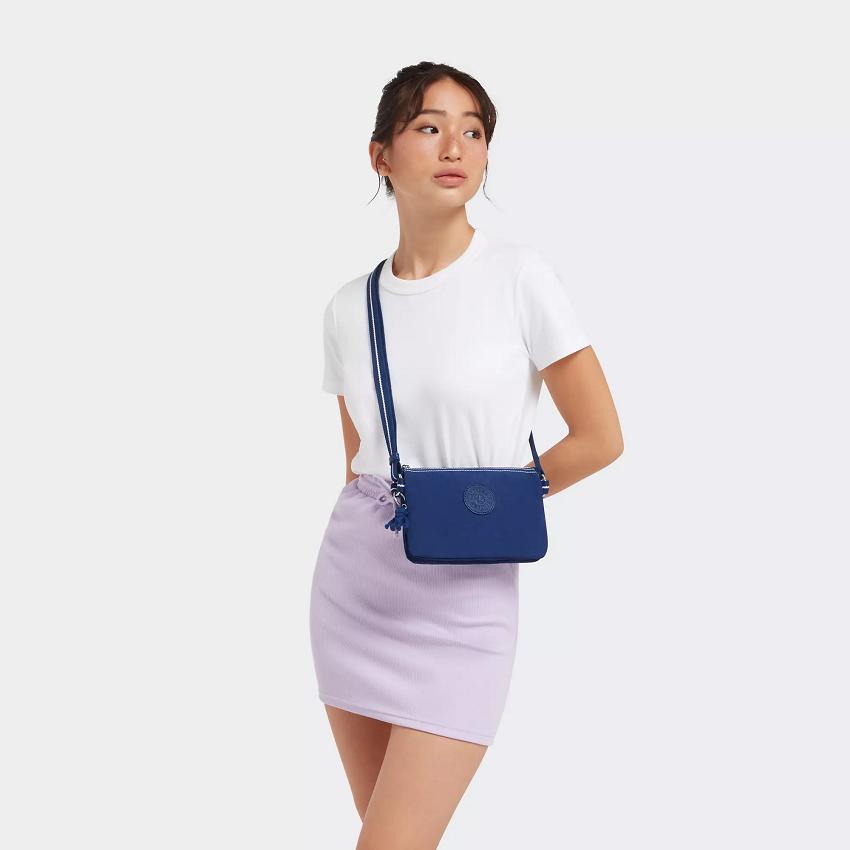 Kipling Creativity XB Mini Bags Blue | UKKi1844T