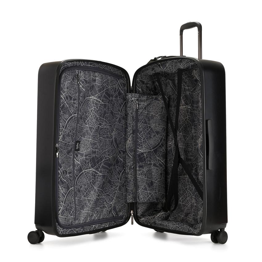 Kipling Curiosity Large Rolling Luggage Black | UKKi2025P