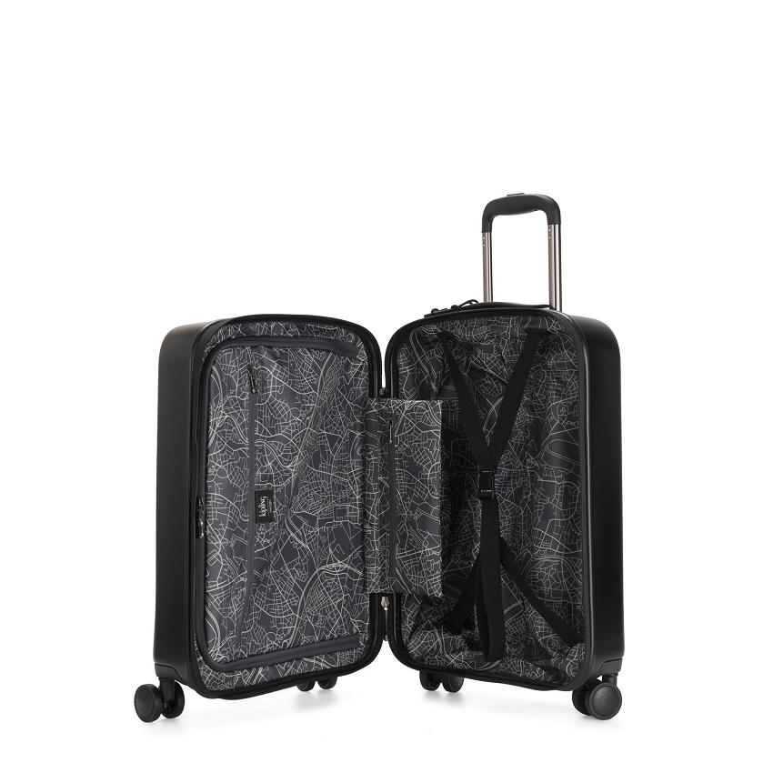 Kipling Curiosity Small Rolling Luggage Black | UKKi2026Q
