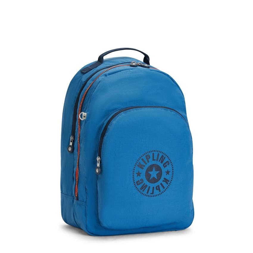 Kipling Curtis Extra Large Fashion Backpacks Blue | UKKi1231I