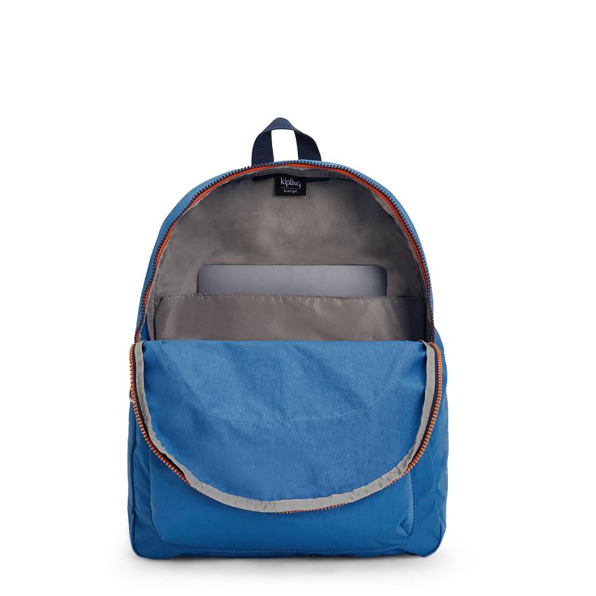 Kipling Curtis Large Travel Backpacks Blue | UKKi1409P