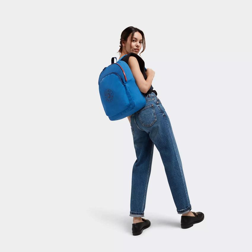 Kipling Curtis Large Travel Backpacks Blue | UKKi1409P