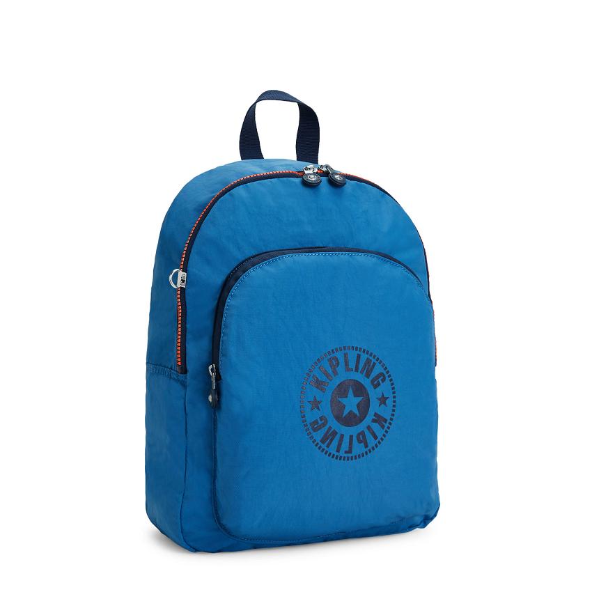 Kipling Curtis Medium Fashion Backpacks Blue | UKKi1234Q