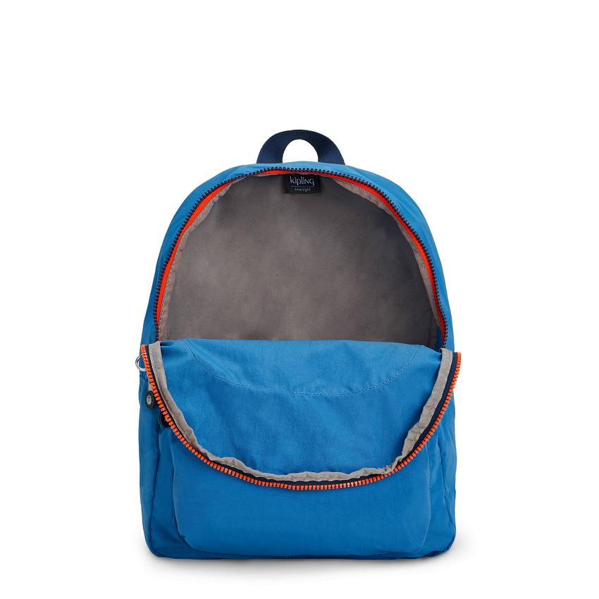 Kipling Curtis Medium Fashion Backpacks Blue | UKKi1234Q