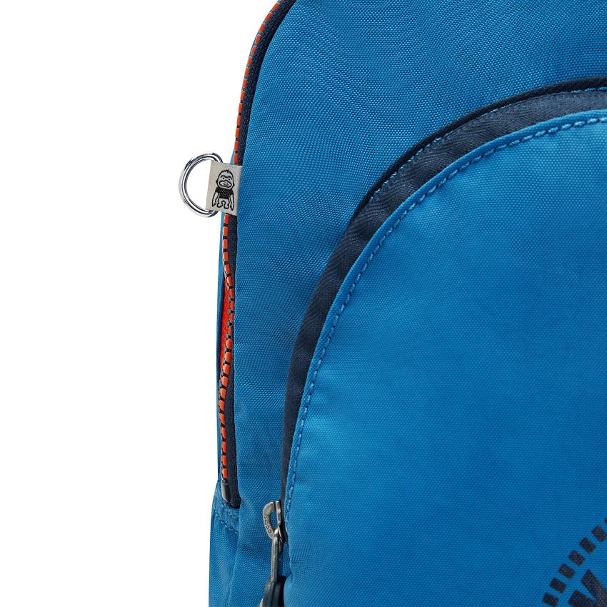 Kipling Curtis Medium Fashion Backpacks Blue | UKKi1234Q
