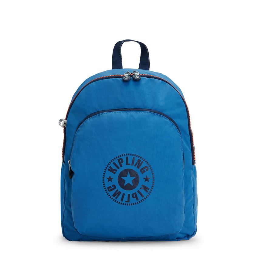 Kipling Curtis Medium Fashion Backpacks Blue | UKKi1234Q
