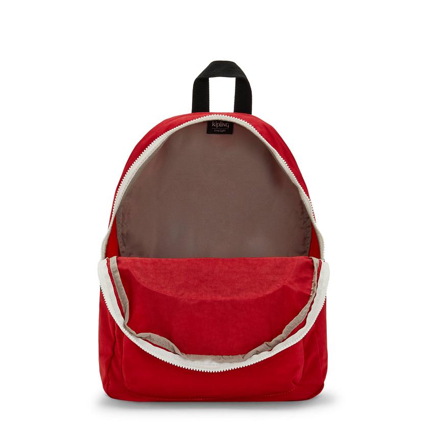Kipling Curtis Medium Fashion Backpacks Red | UKKi1235S
