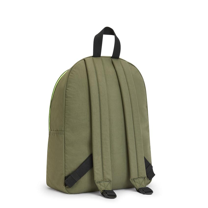 Kipling Curtis Medium Fashion Backpacks Olive | UKKi1238G