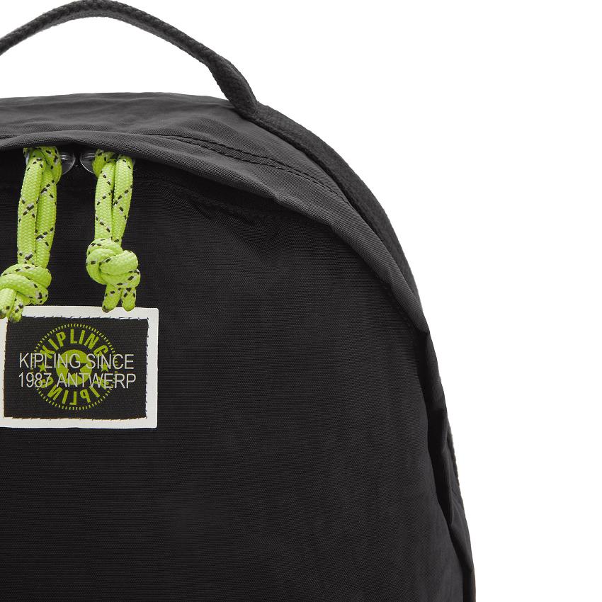 Kipling Damien Large Fashion Backpacks Black | UKKi1239F