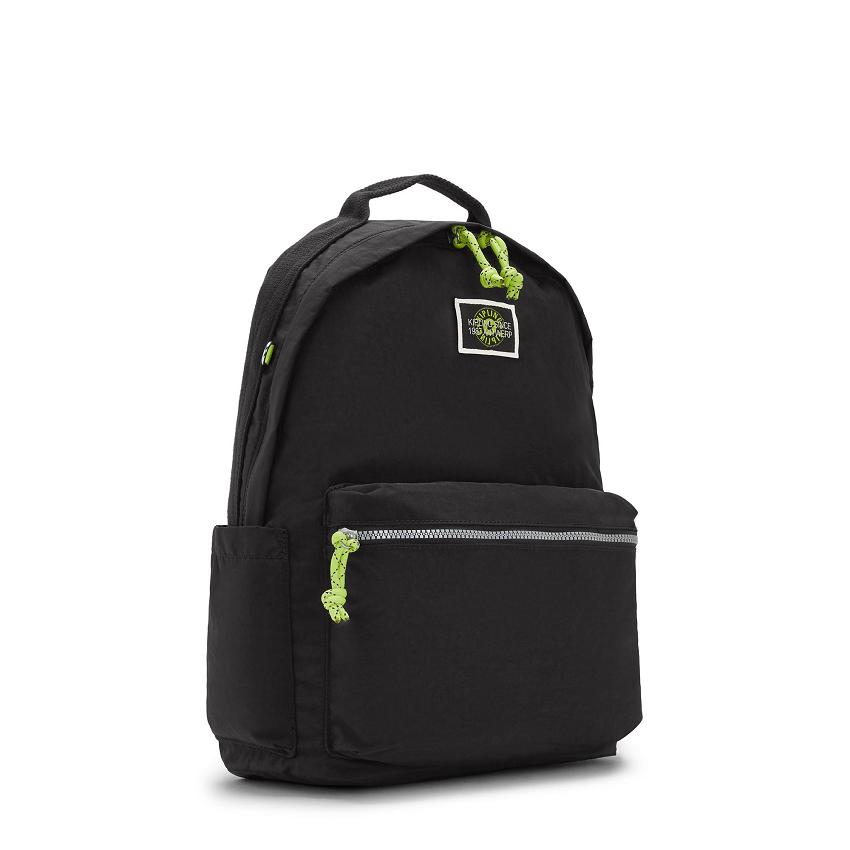 Kipling Damien Large Laptop Backpacks Black | UKKi1317Y