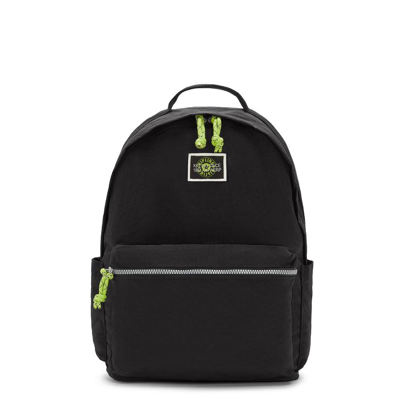 Kipling Damien Large Laptop Backpacks Black | UKKi1317Y