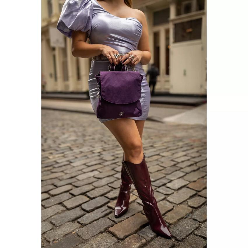Kipling Dannie Fashion Backpacks Purple | UKKi1243W