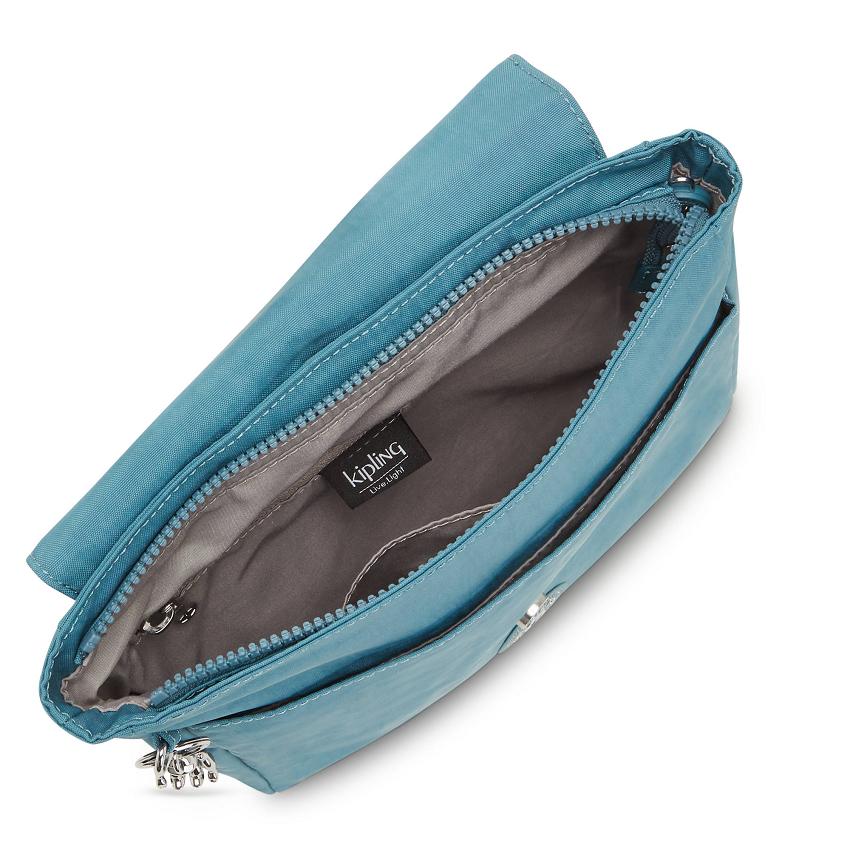 Kipling Dannie Fashion Backpacks Turquoise | UKKi1244E