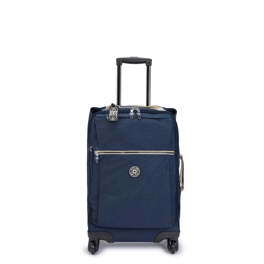 Kipling Darcey Small Carry On Luggage Blue | UKKi2018E