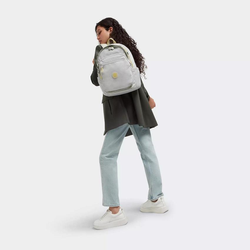 Kipling Delia Fashion Backpacks Grey | UKKi1251A
