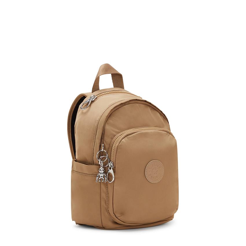 Kipling Delia Mini Fashion Backpacks Khaki | UKKi1255J
