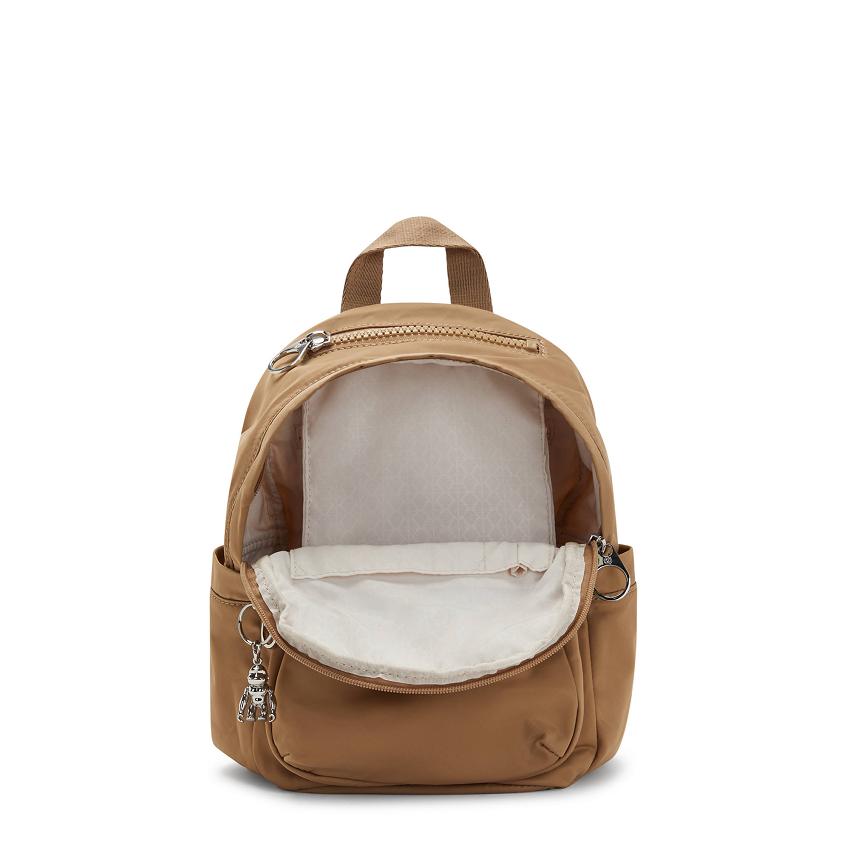 Kipling Delia Mini Fashion Backpacks Khaki | UKKi1255J