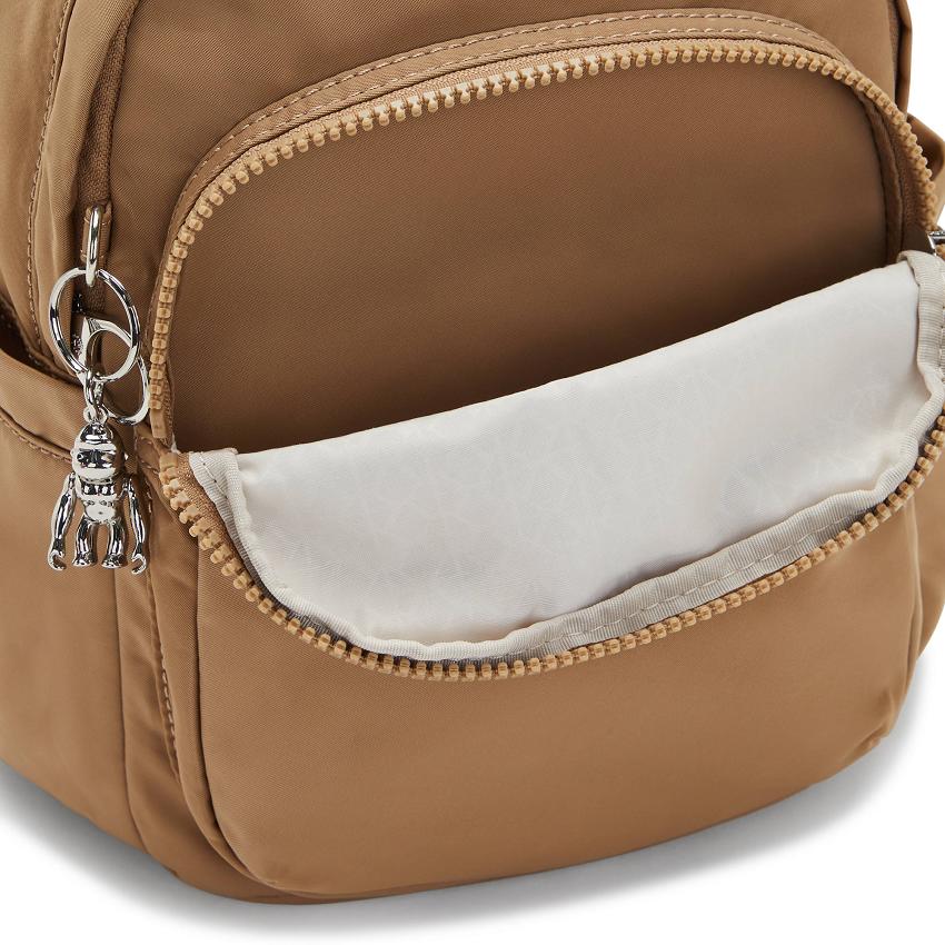 Kipling Delia Mini Fashion Backpacks Khaki | UKKi1255J