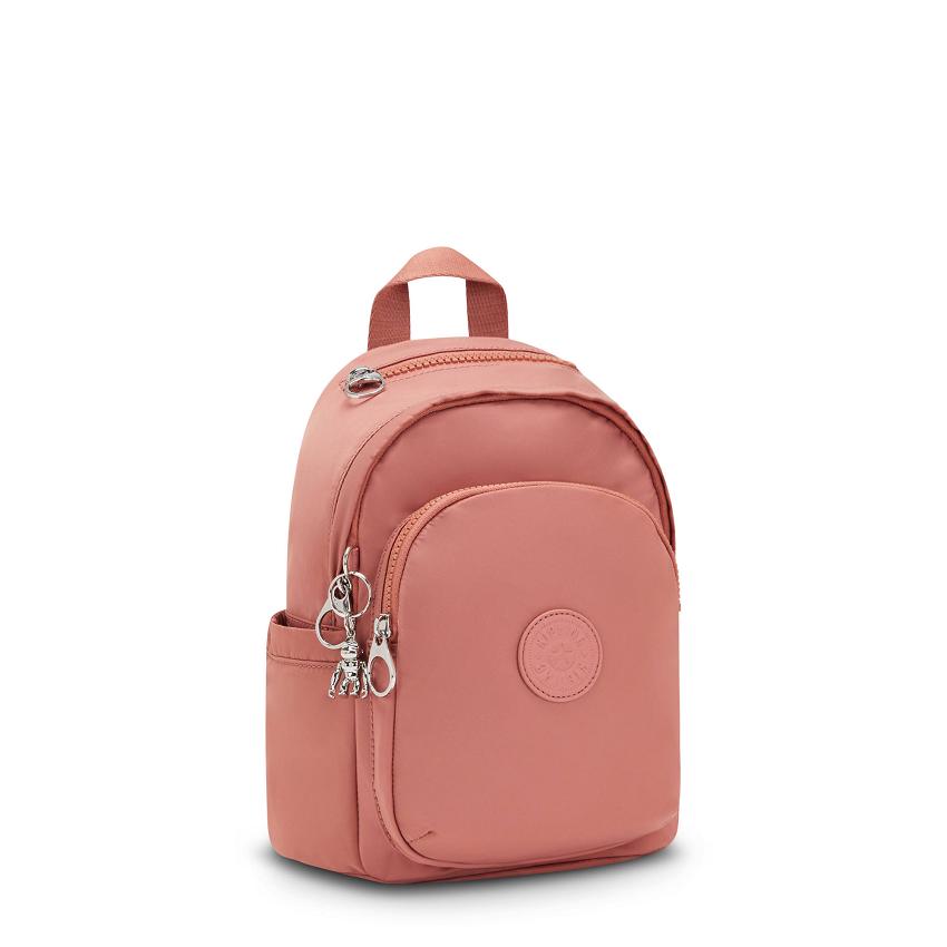 Kipling Delia Mini Fashion Backpacks Rose | UKKi1258Z