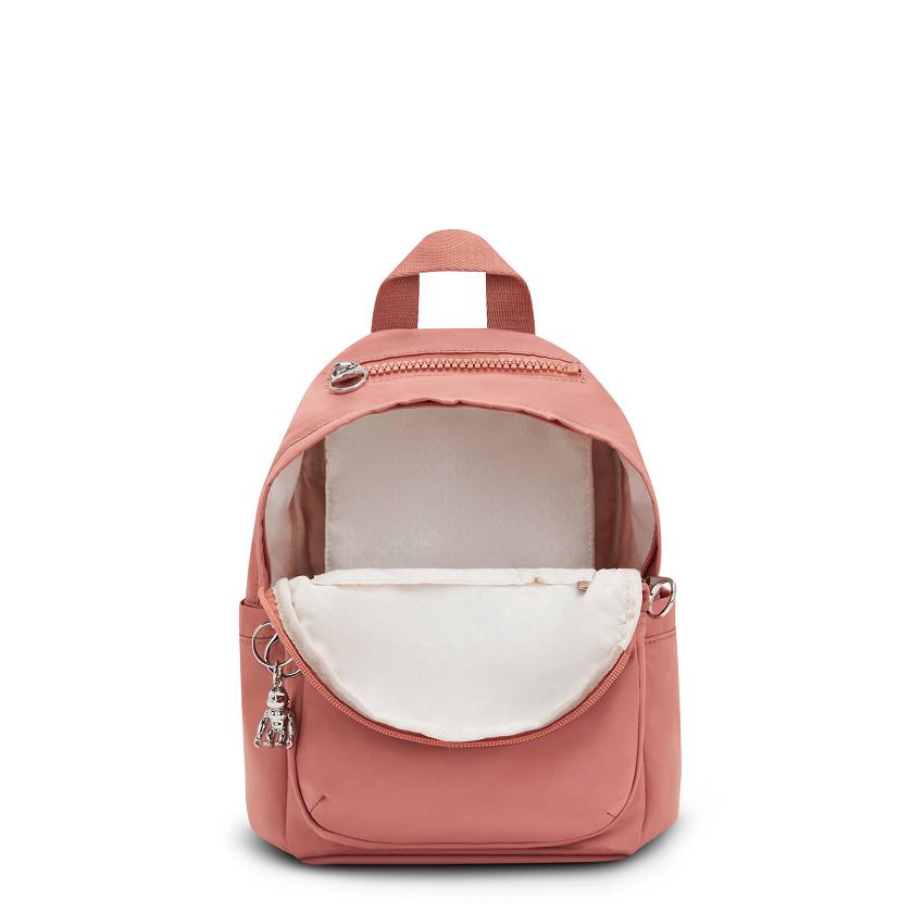 Kipling Delia Mini Fashion Backpacks Rose | UKKi1258Z