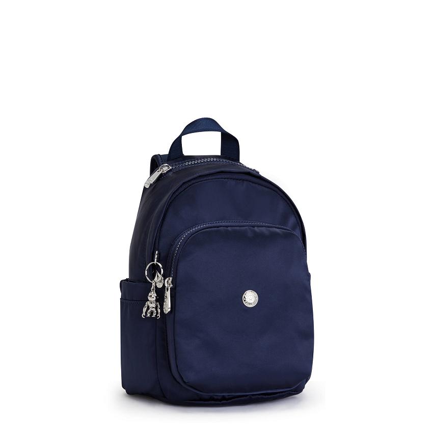 Kipling Delia Mini Travel Backpacks Blue | UKKi1421R