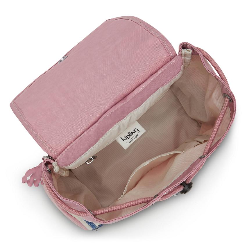 Kipling Ebba Fashion Backpacks Lavender Pink | UKKi1263M