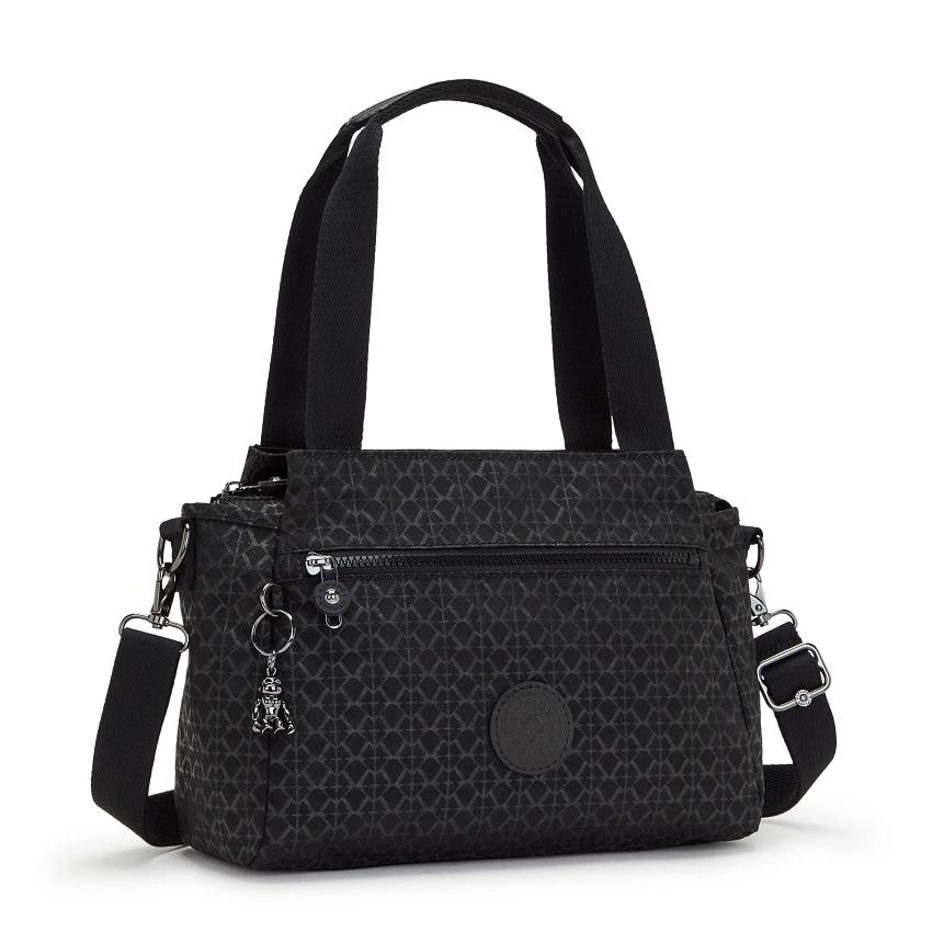 Kipling Elysia Shoulder Bags Black | UKKi1943F