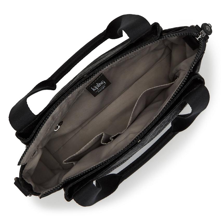 Kipling Elysia Shoulder Bags Black | UKKi1943F