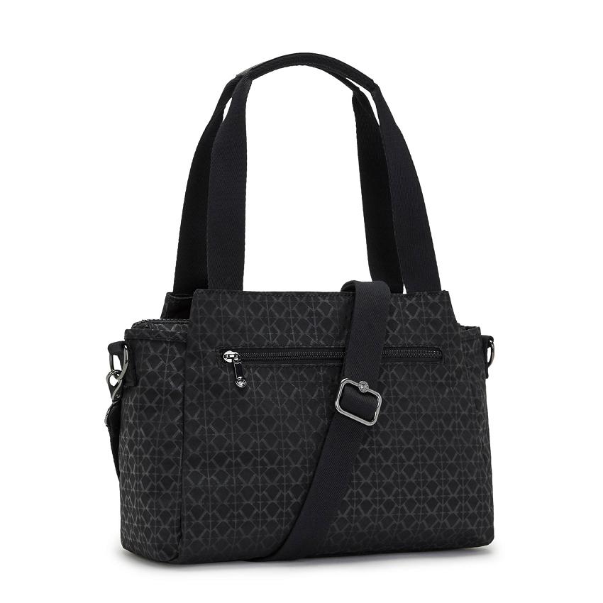 Kipling Elysia Shoulder Bags Black | UKKi1943F
