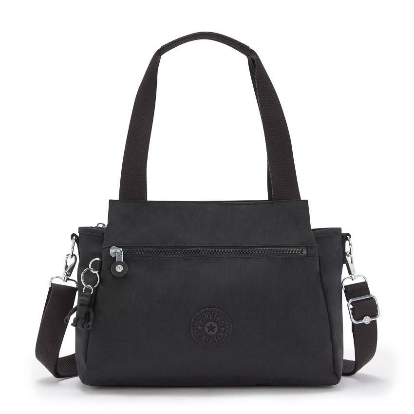 Kipling Elysia Shoulder Bags Black | UKKi1945J
