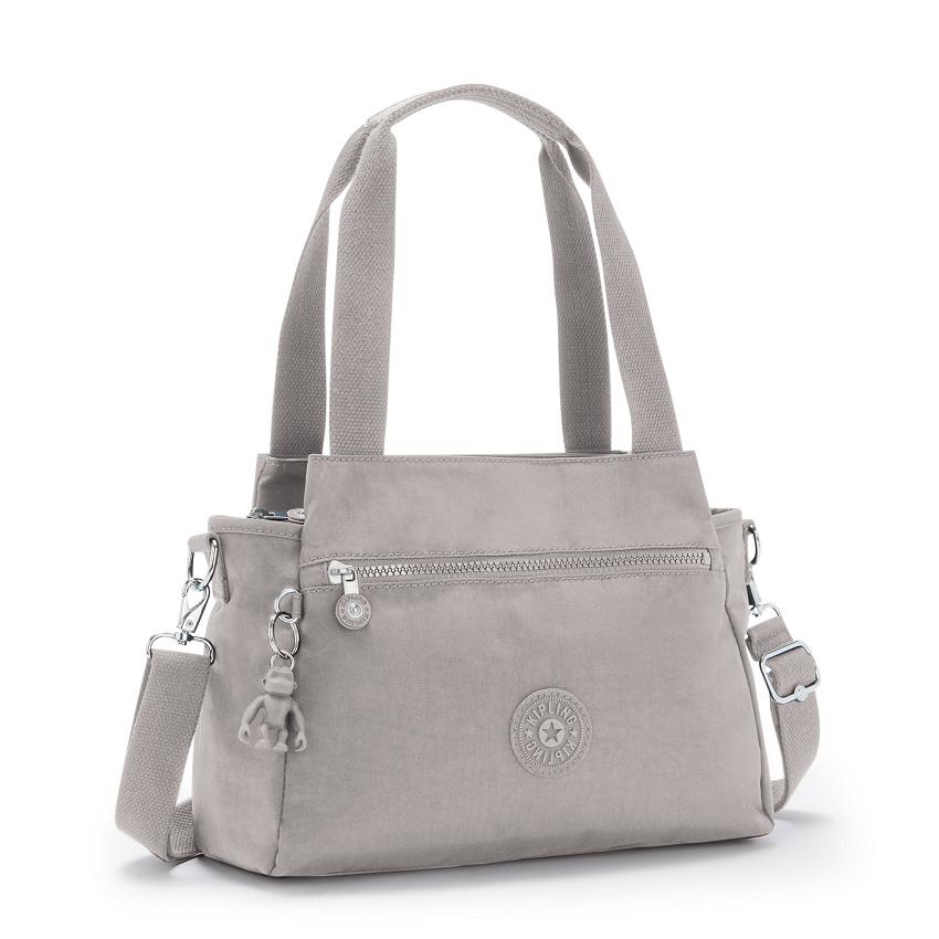 Kipling Elysia Shoulder Bags Grey | UKKi1946Q