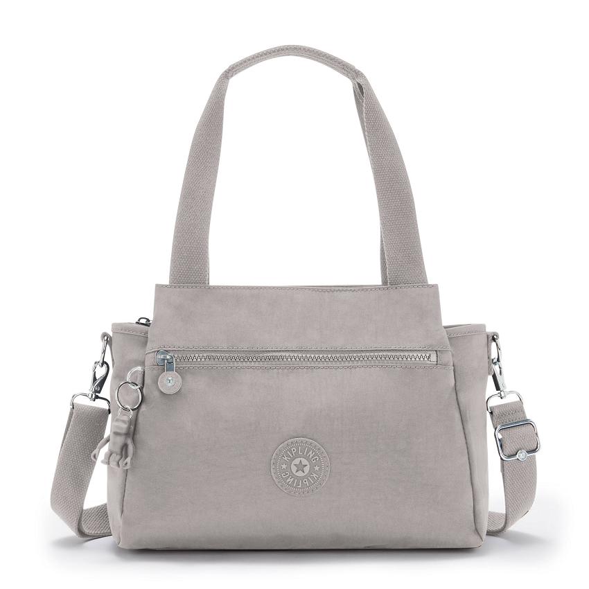 Kipling Elysia Shoulder Bags Grey | UKKi1946Q