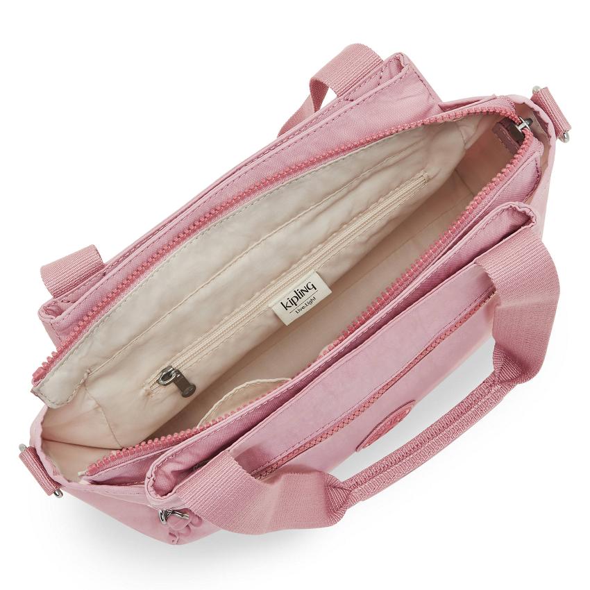 Kipling Elysia Shoulder Bags Lavender Pink | UKKi1947W