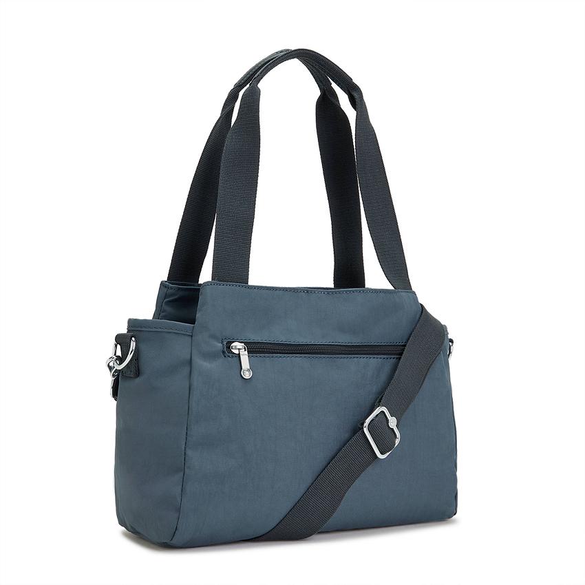 Kipling Elysia Shoulder Bags Navy Grey | UKKi1939S