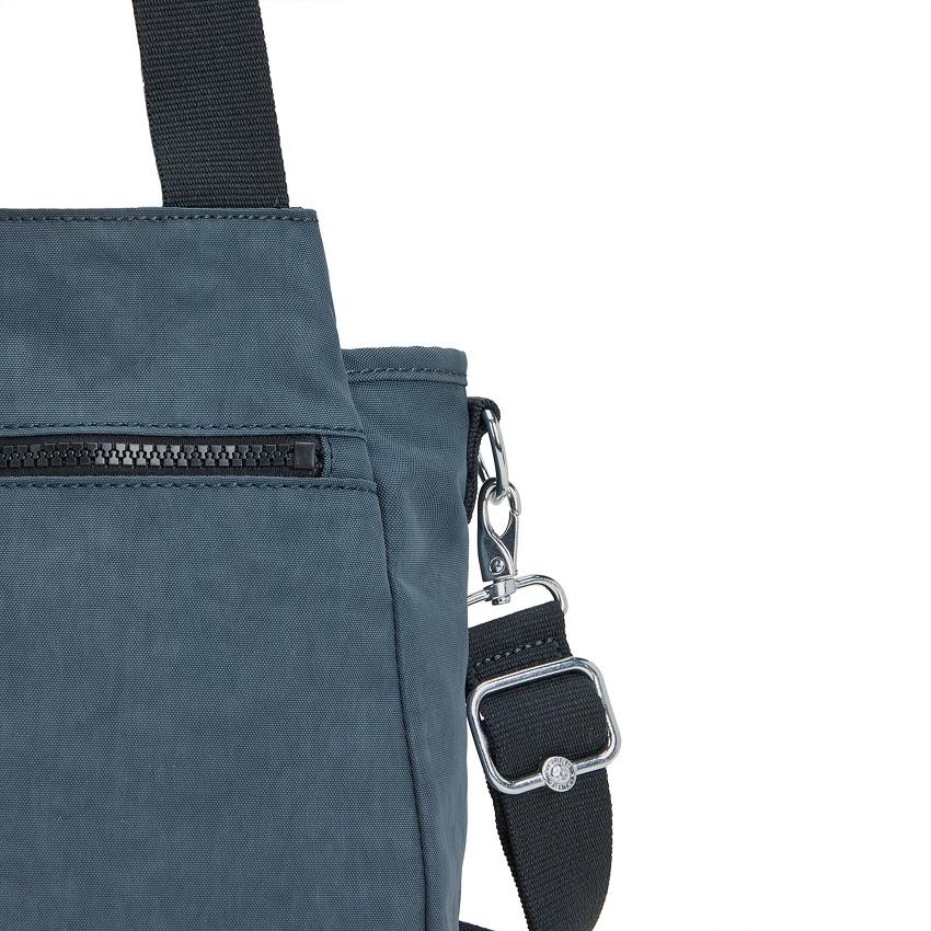 Kipling Elysia Shoulder Bags Navy Grey | UKKi1939S