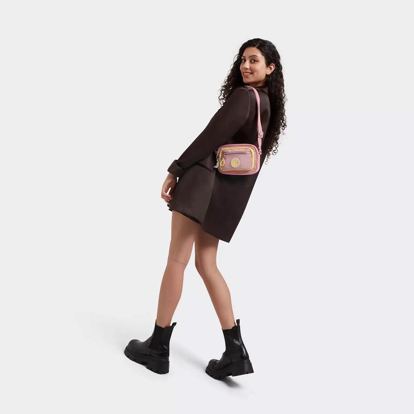 Kipling Enise Crossbody Bags Lavender | UKKi1552E