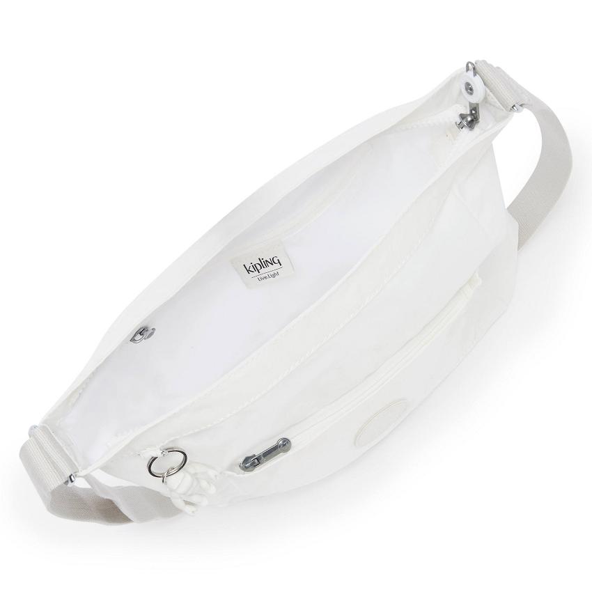 Kipling Erasmo Shoulder Bags White | UKKi1948E