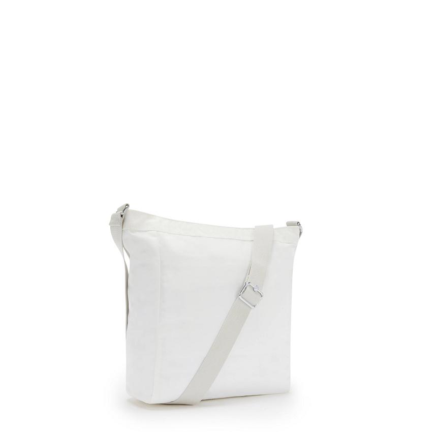 Kipling Erasmo Shoulder Bags White | UKKi1948E