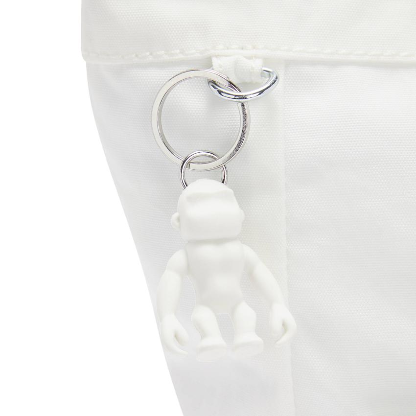 Kipling Erasmo Shoulder Bags White | UKKi1948E