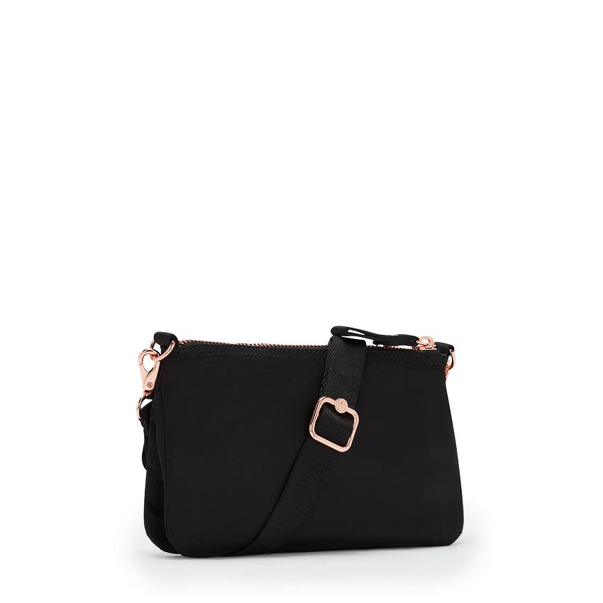 Kipling Etka Shoulder Bags Rose Black | UKKi1949R