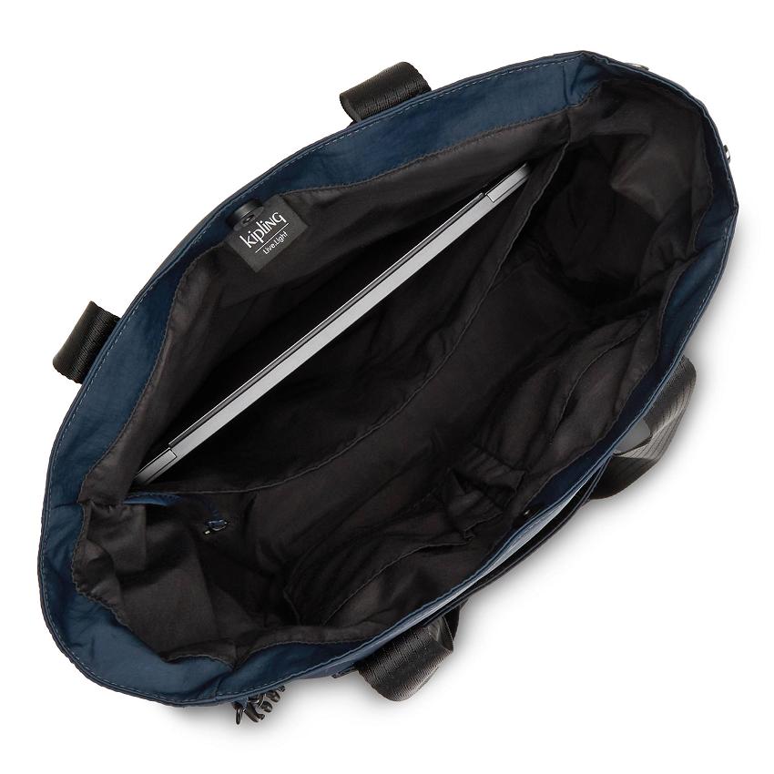 Kipling Faiza Laptop Totes Blue | UKKi1699C