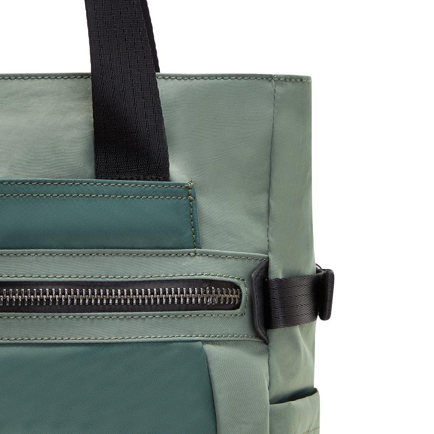 Kipling Faiza Laptop Totes Green | UKKi1701B