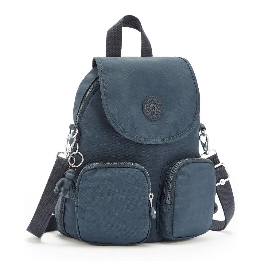 Kipling Firefly Up Fashion Backpacks Blue | UKKi1265M