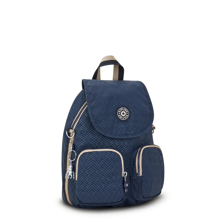 Kipling Firefly Up Fashion Backpacks Blue | UKKi1268F