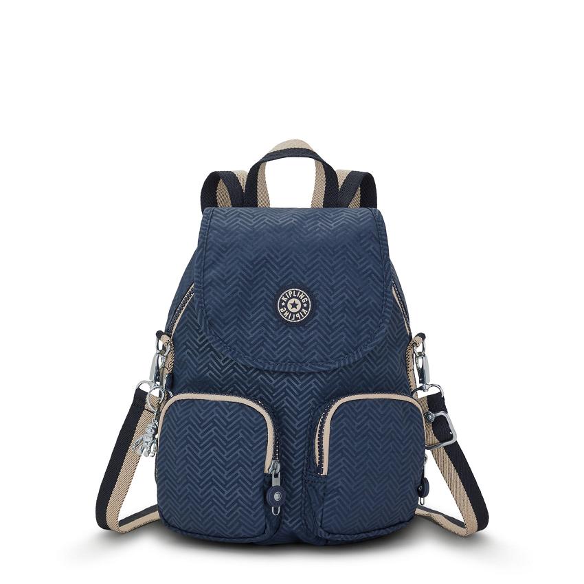Kipling Firefly Up Fashion Backpacks Blue | UKKi1268F