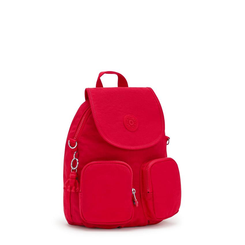 Kipling Firefly Up Fashion Backpacks Red | UKKi1264N