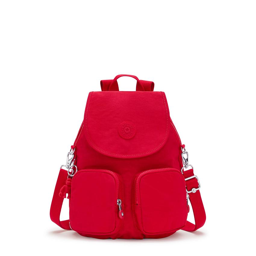 Kipling Firefly Up Fashion Backpacks Red | UKKi1264N