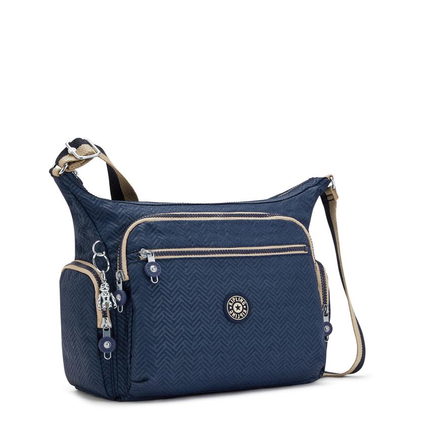 Kipling Gabbie Crossbody Bags Blue | UKKi1561D