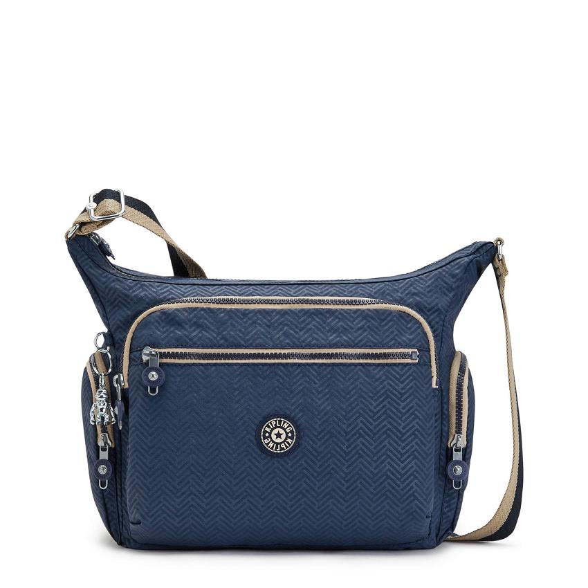 Kipling Gabbie Crossbody Bags Blue | UKKi1561D